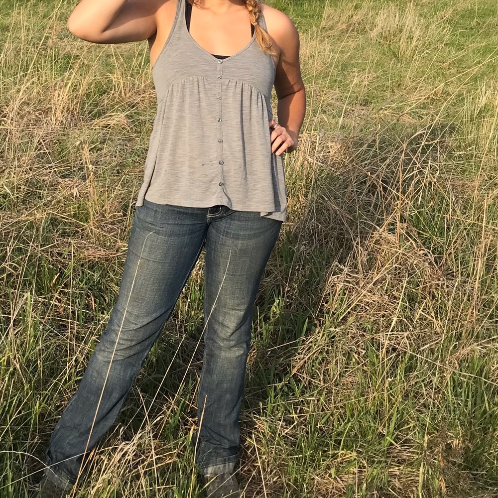 Grey Tank top
